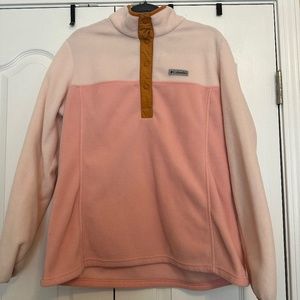 Women’s Columbia 3/4 button fleece